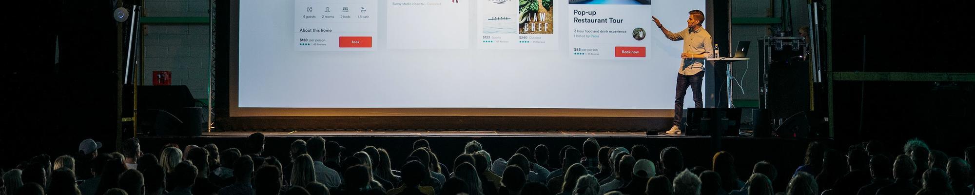 Karri Saarinen presenting at Nordic Design