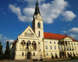 A photo of a Greek Catholic Cathedral in Križevci