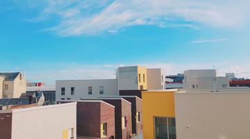 A photo of buildings