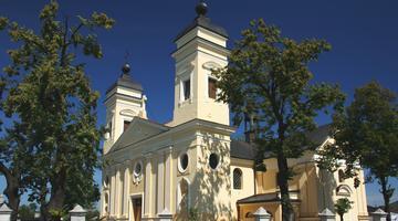 Saint Bartholomew church in Szczekociny, Poland